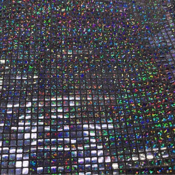 NEW Dodo Bar Or Vika Buckled Sequin Embellished Top One Shoulder Black Size 10 - Picture 9 of 14